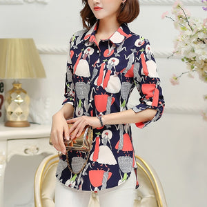 Print Long Style Shirts